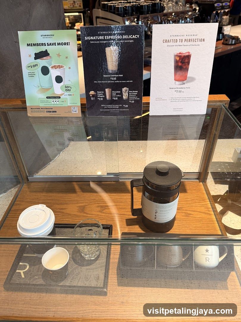 Starbucks Display Counter
