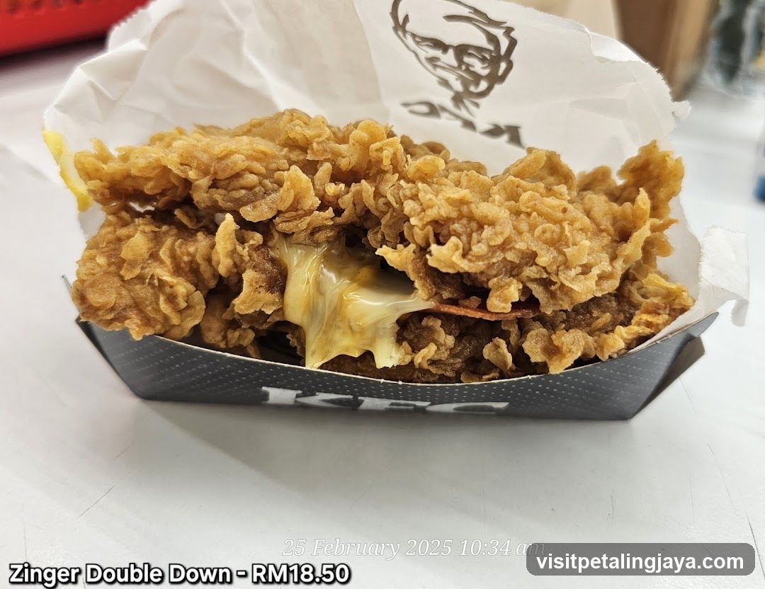 KFC Zinger Double Down