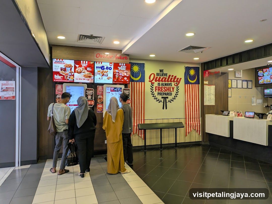 KFC Order Area