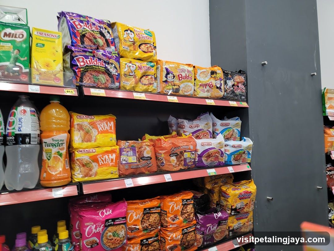 Supermarket Shelf Display