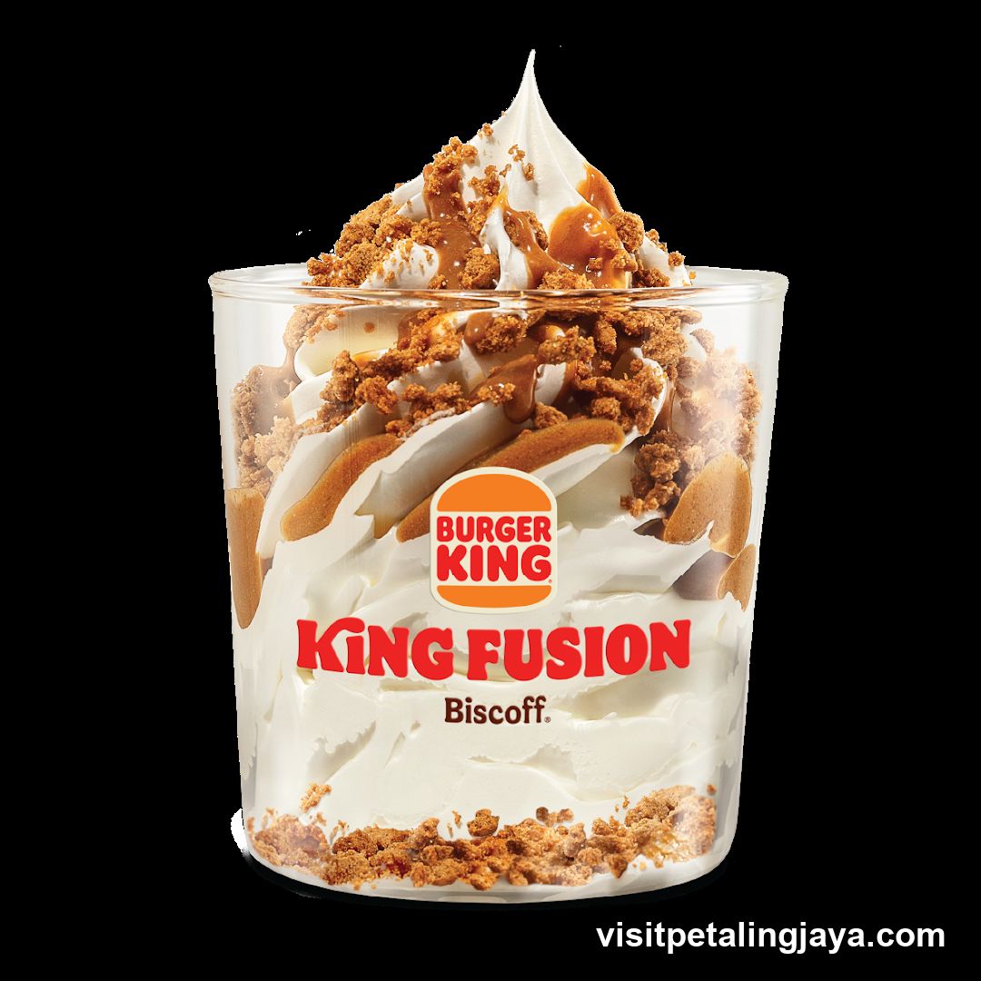 Burger King King Fusion Biscoff Dessert