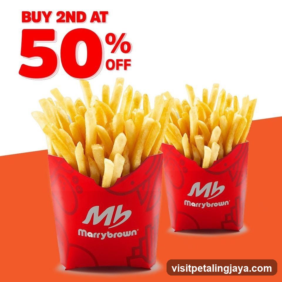 Marrybrown Fries Promotion