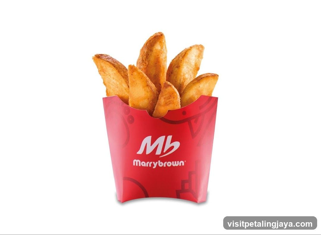 Marrybrown Potato Wedges