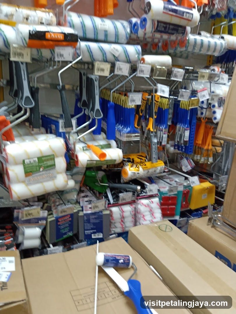 Paint Rollers and Brushes