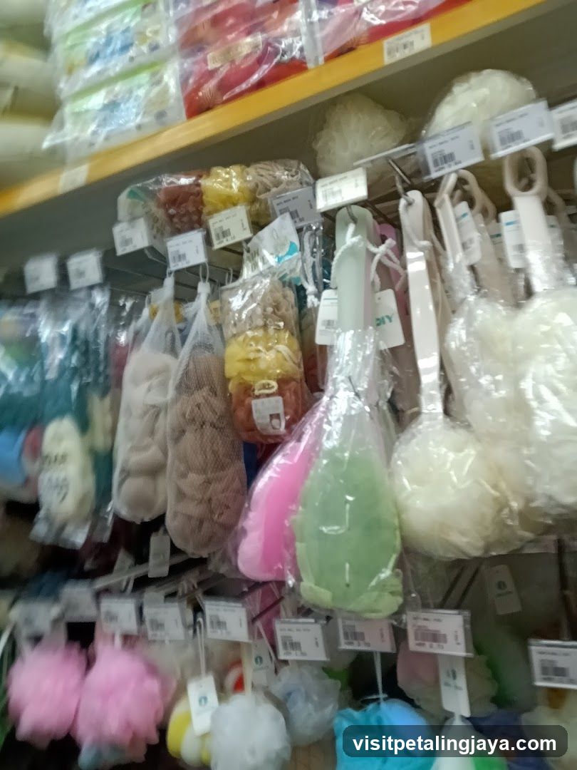 Bath Accessories Display