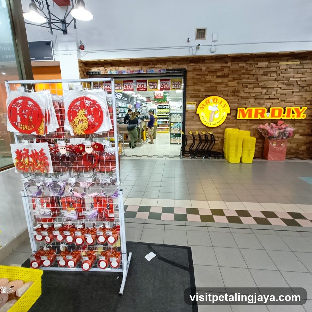 MR. DIY Store Entrance with Decorations