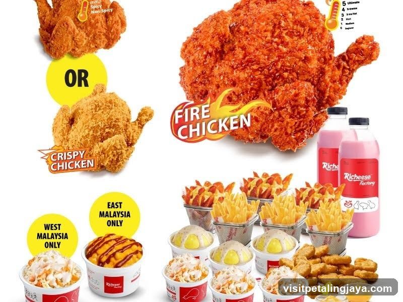 Richeese Factory Fire Chicken Promotion