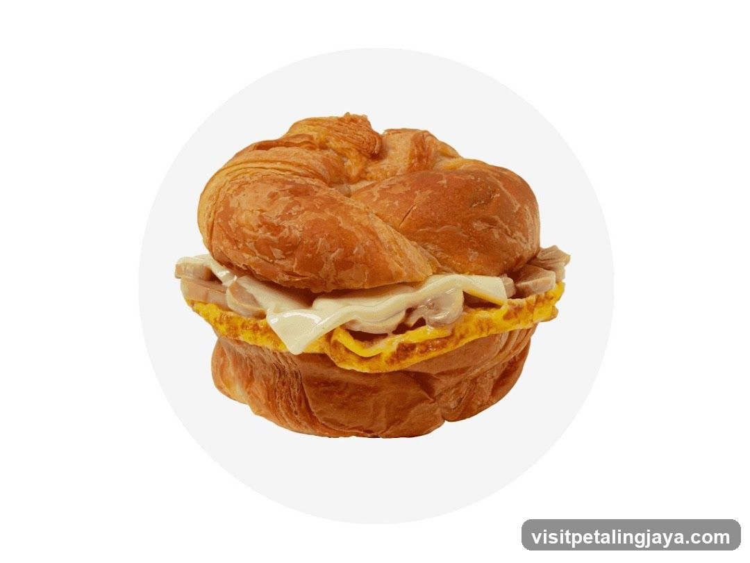 Croissant Breakfast Sandwich