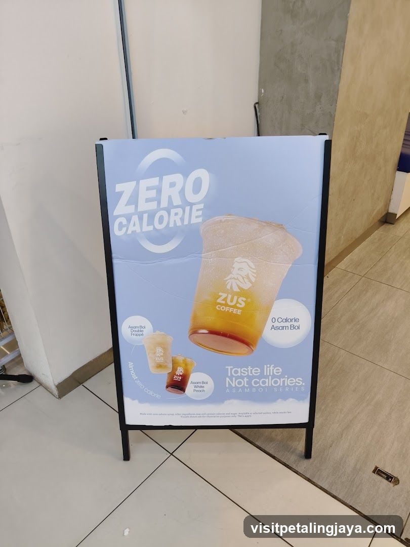 ZUS Coffee Zero Calorie Asamboi Series Advertisement