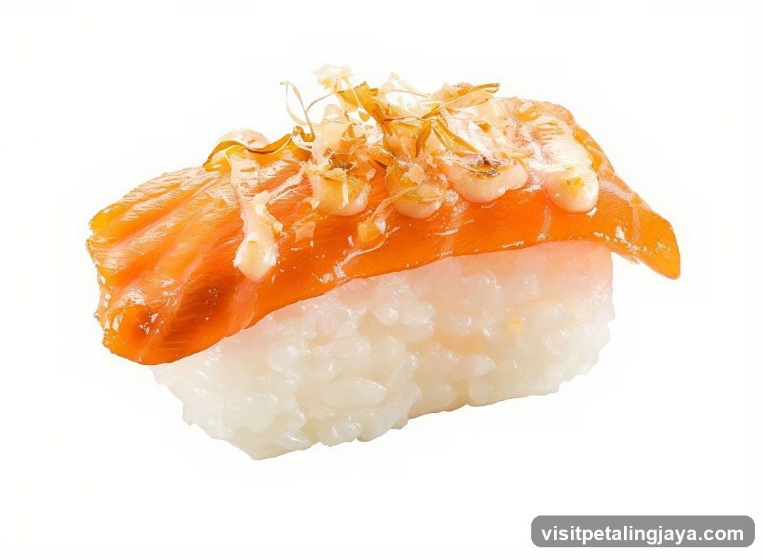 Salmon Nigiri Sushi