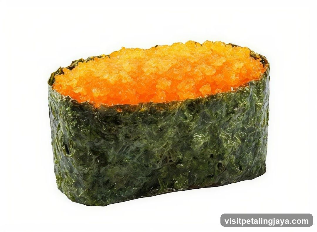 Tobiko Gunkan Maki
