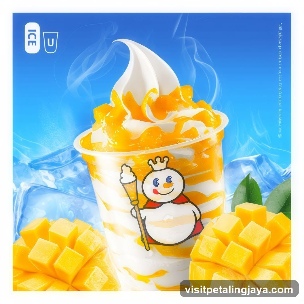 Mango Ice Cream Drink
