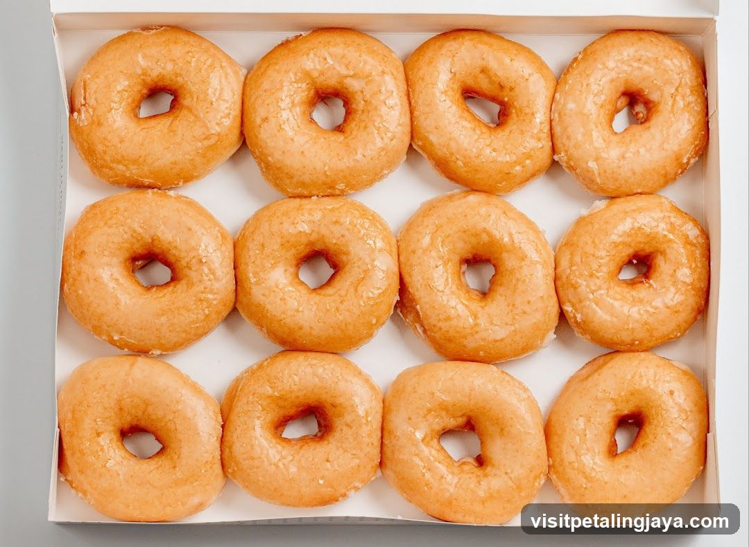 Box of Glazed Doughnuts