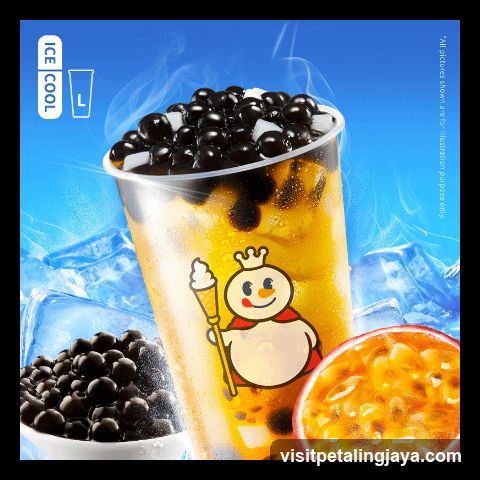Bubble Tea Advertisement