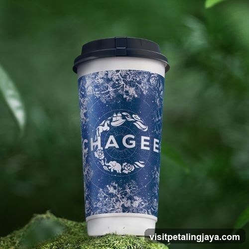 Coffee cup with logo