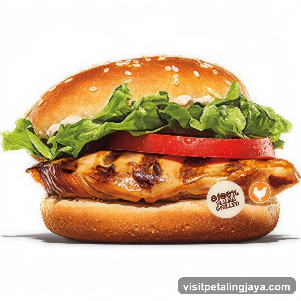Grilled Chicken Burger