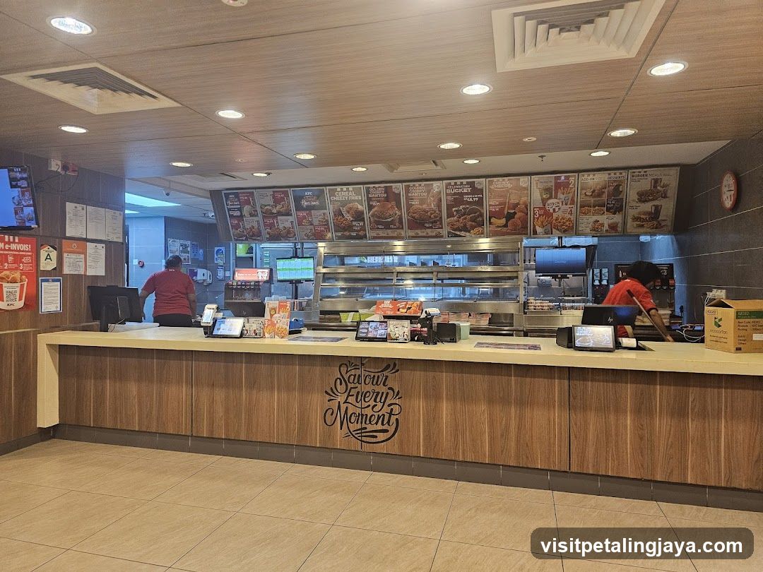 Restaurant Interior Counter Area