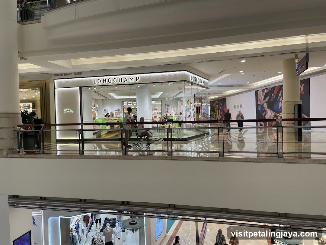 Shopping Mall Interior View