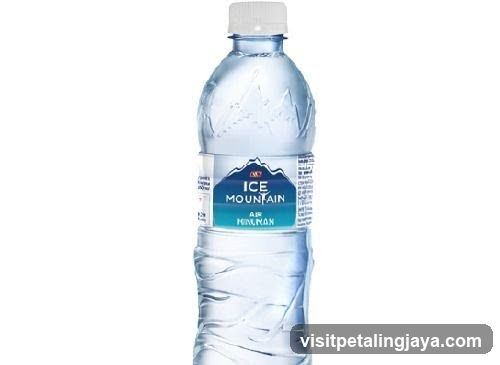 Bottle of Ice Mountain Water