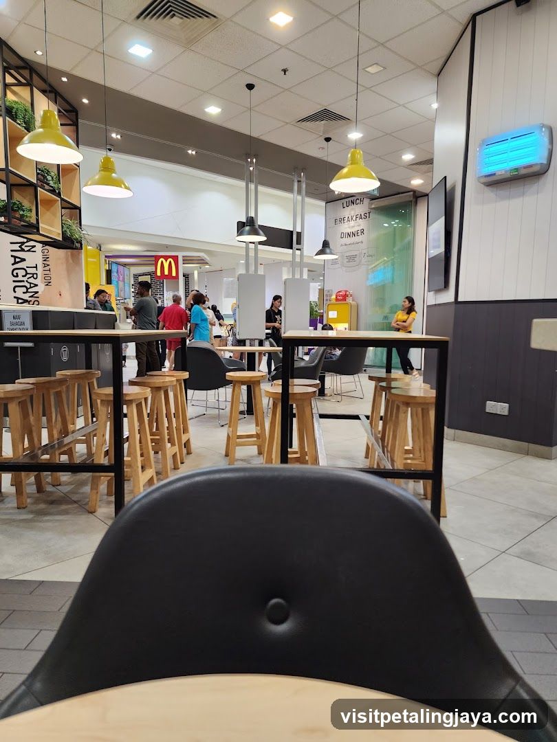 Fast Food Restaurant Interior