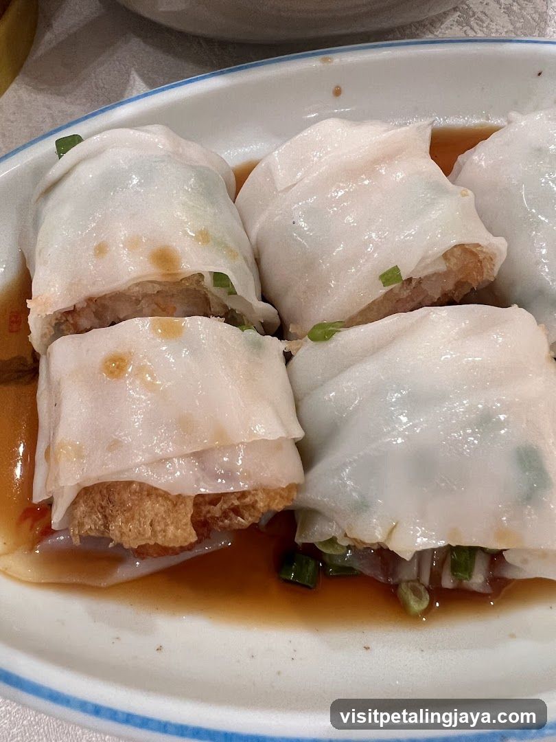 Steamed Rice Rolls