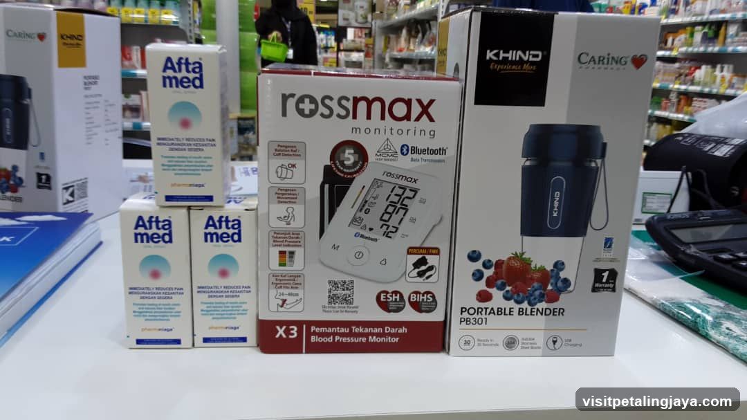 Health and Home Appliances Display