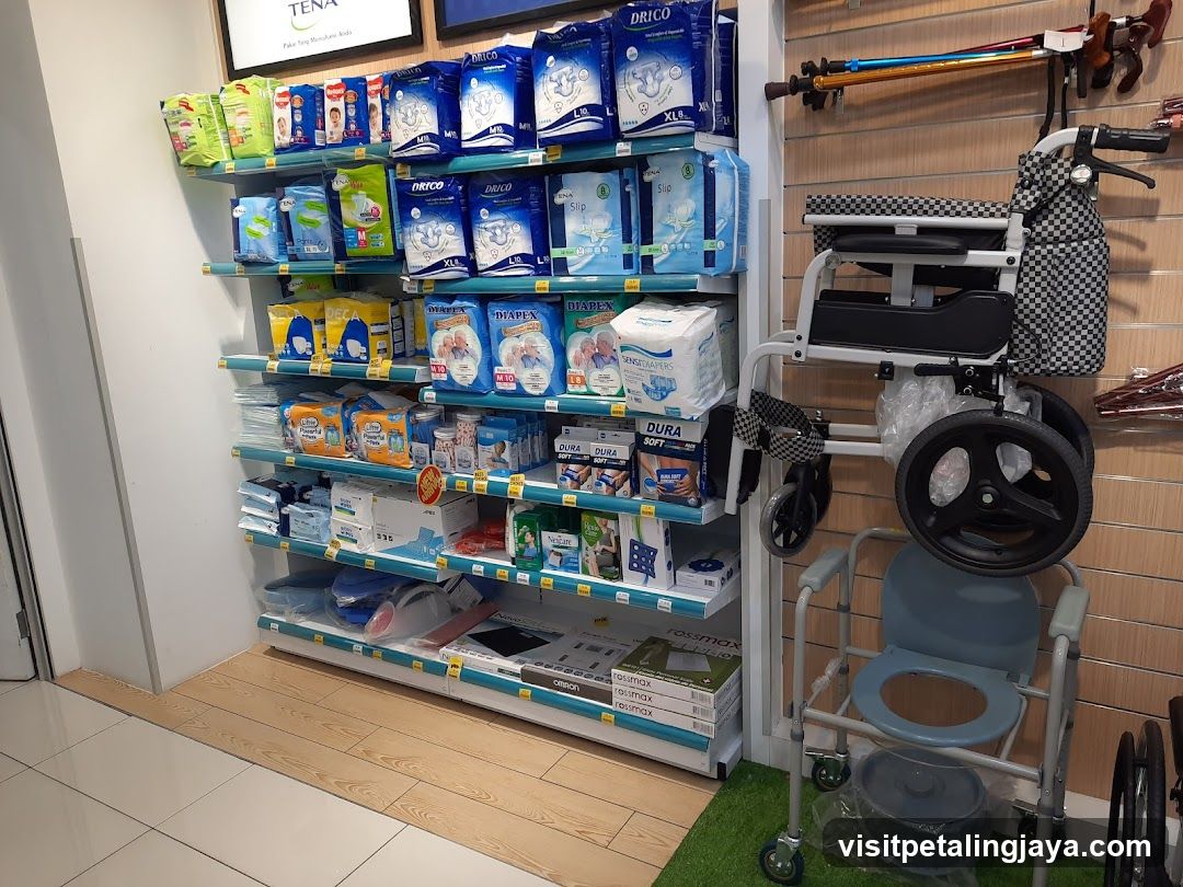 Medical Supplies Display