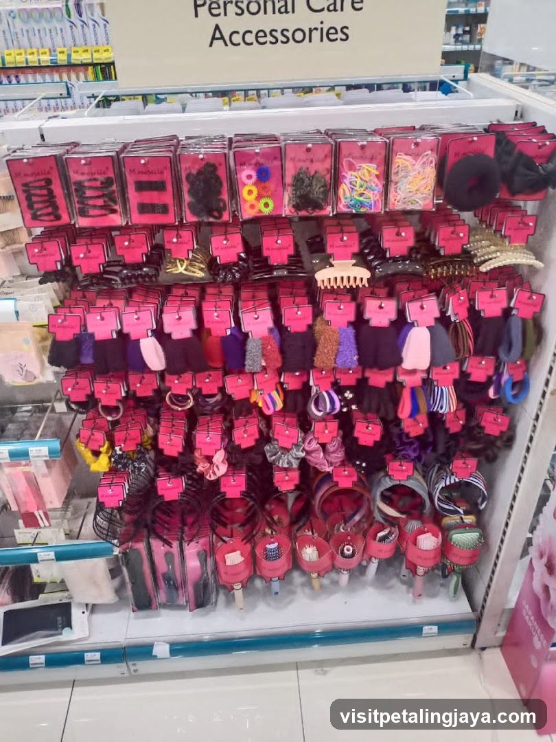 Personal Care Accessories Display