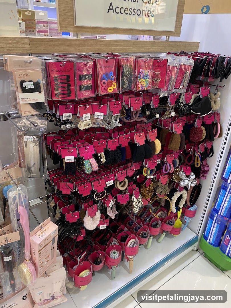 Hair Accessories Display