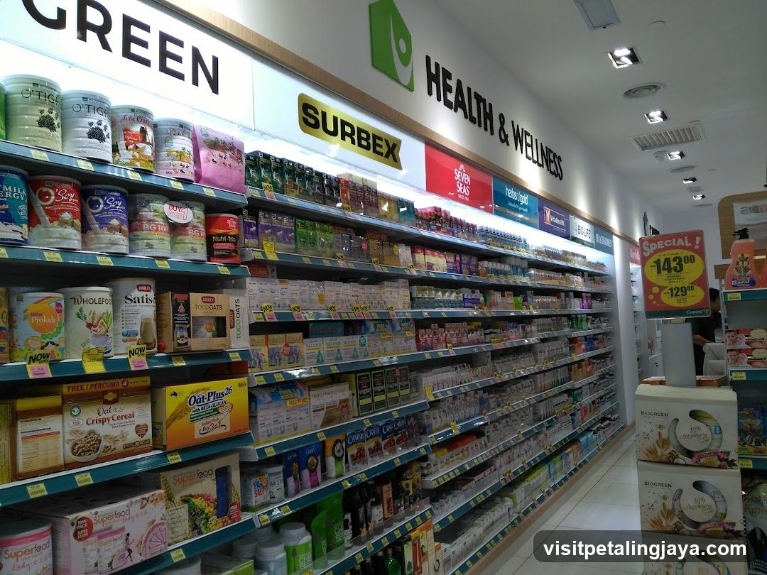 Health and Wellness Store Aisles