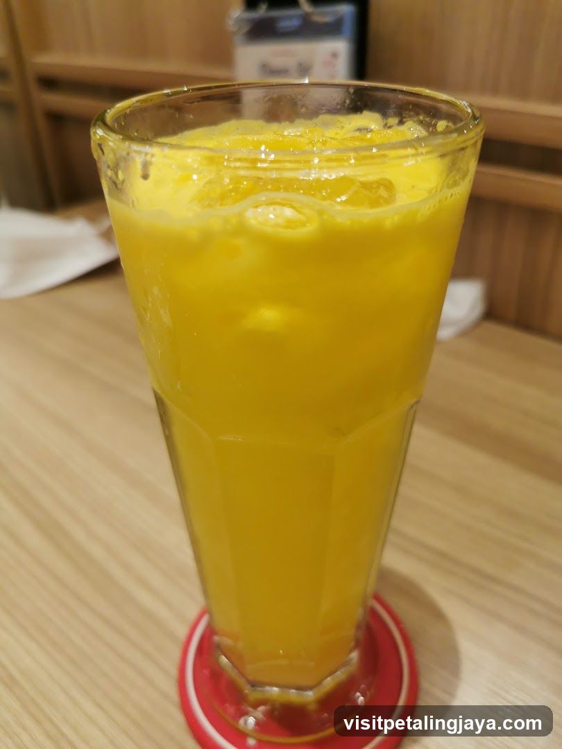Orange Juice with Ice