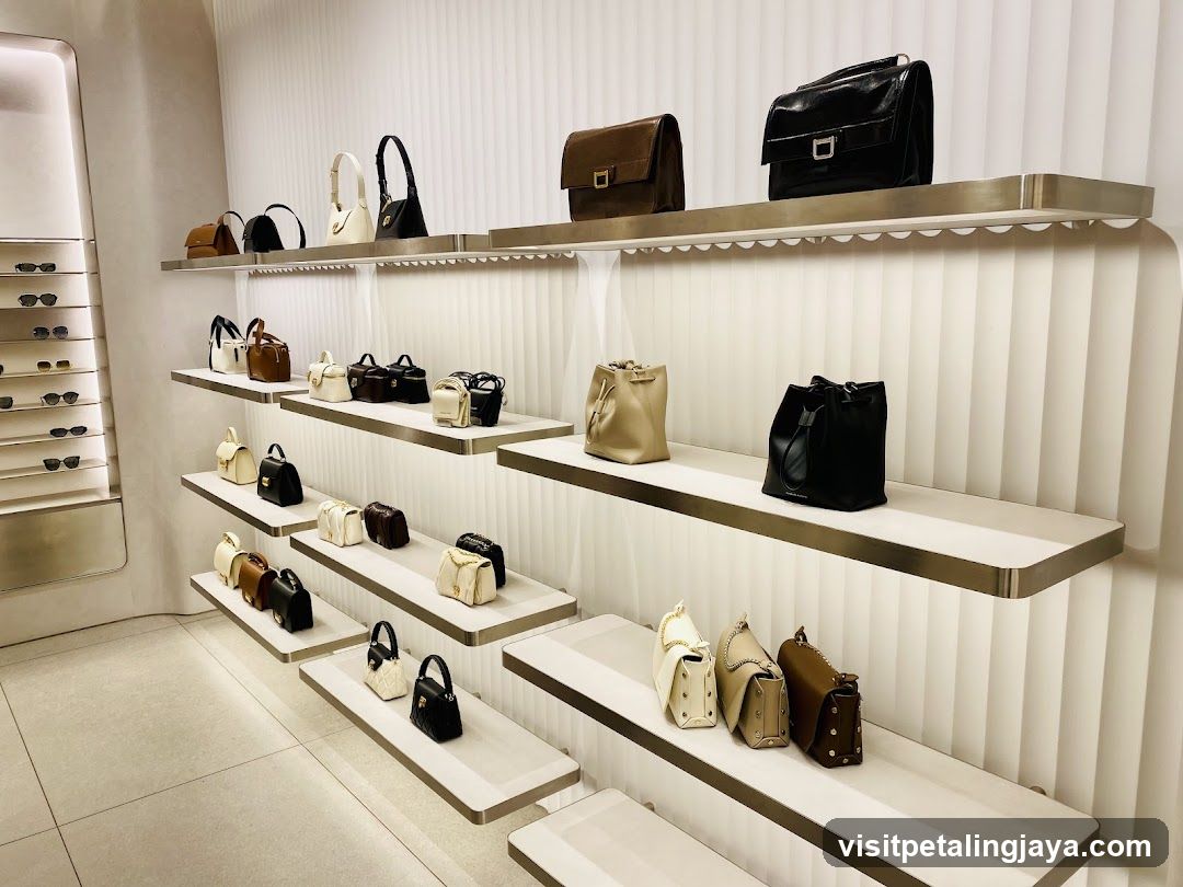 Handbags on Display