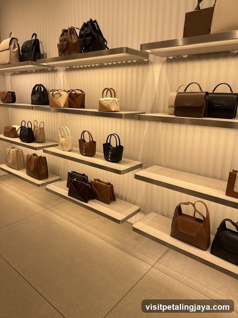 Handbags on Display