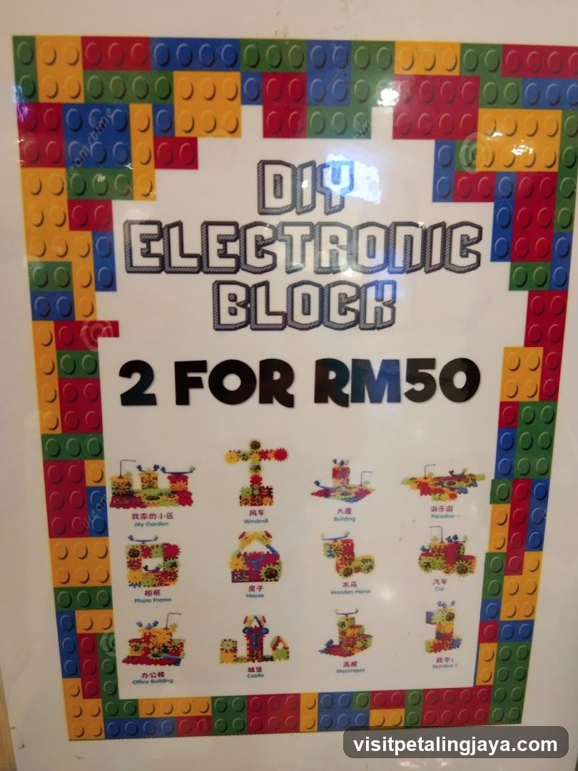 DIY Electronic Block Promotion