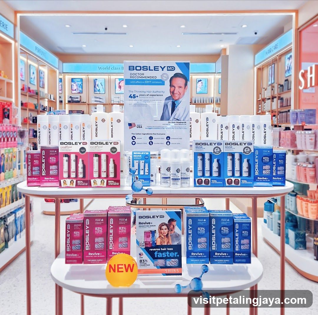 Bosley MD Hair Care Products