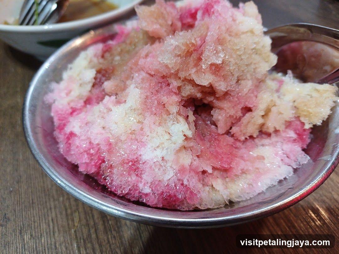 Shaved Ice Dessert