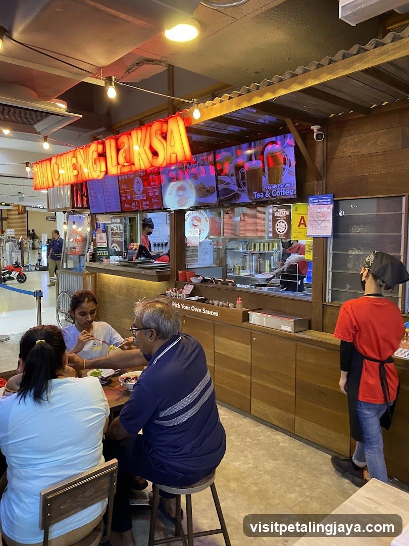 Restaurant Interior with Diners