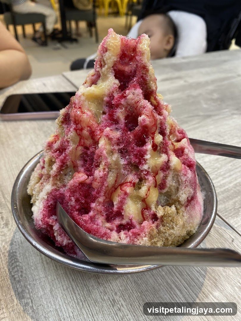 Shaved Ice Dessert