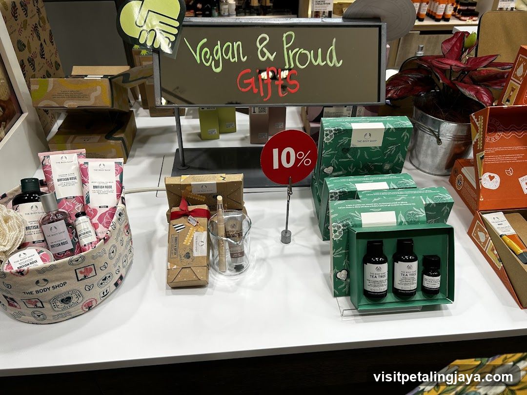 The Body Shop Display