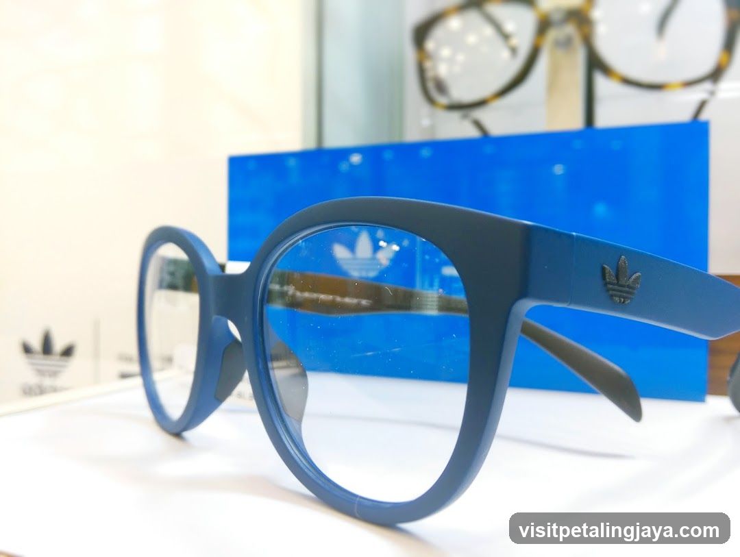 Eyeglasses with Adidas Logo