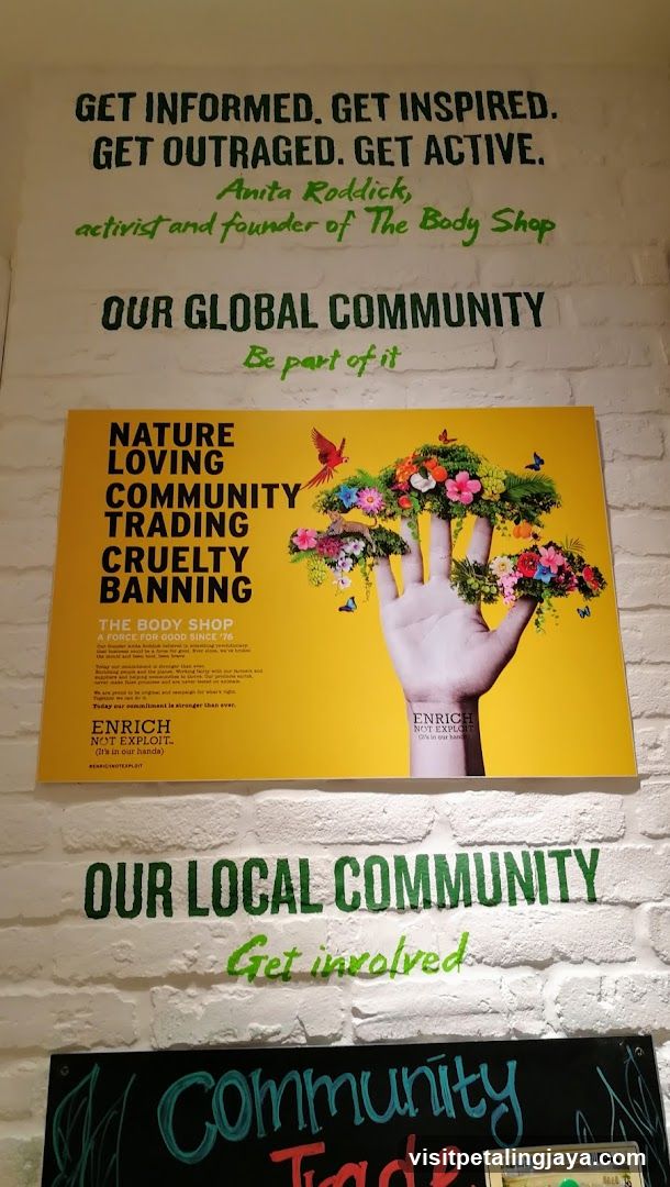 The Body Shop Community Poster
