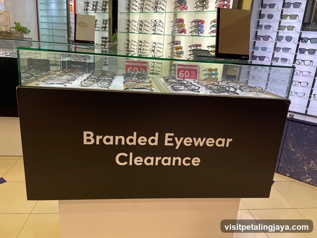 Eyewear Clearance Display