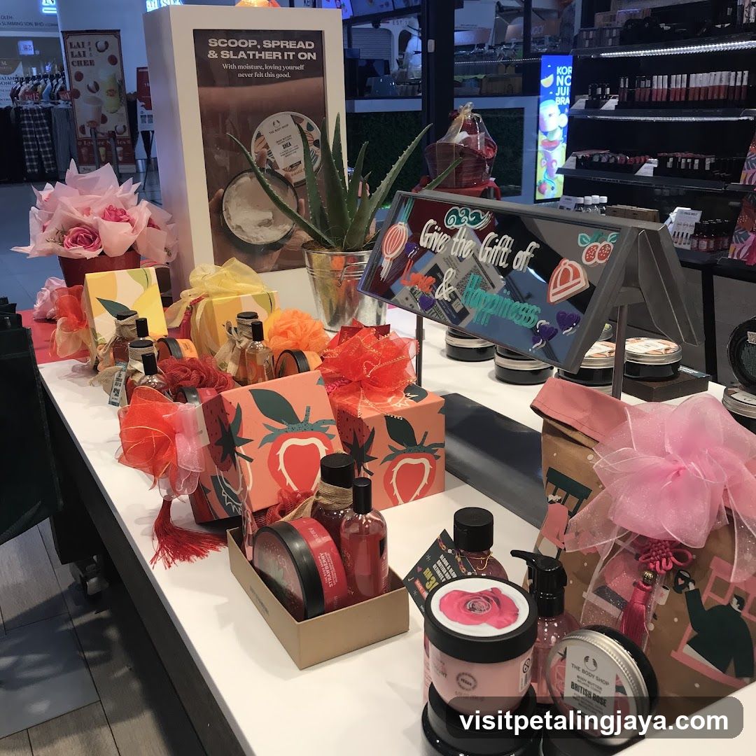 The Body Shop Display