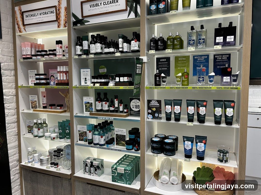 The Body Shop Display
