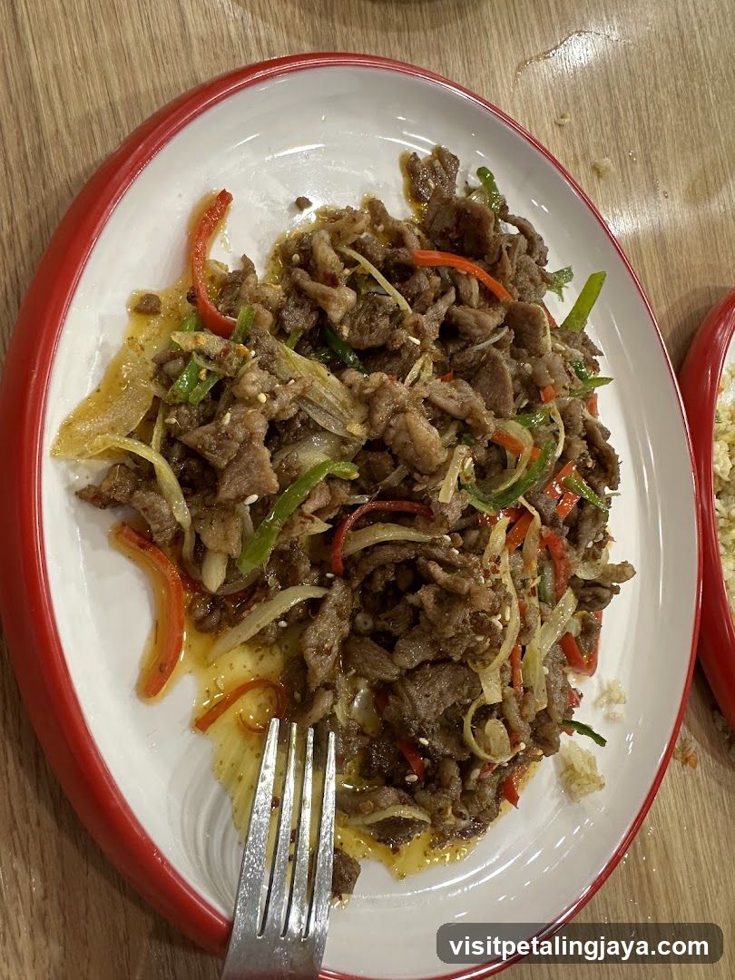 Stir-fried Beef with Vegetables
