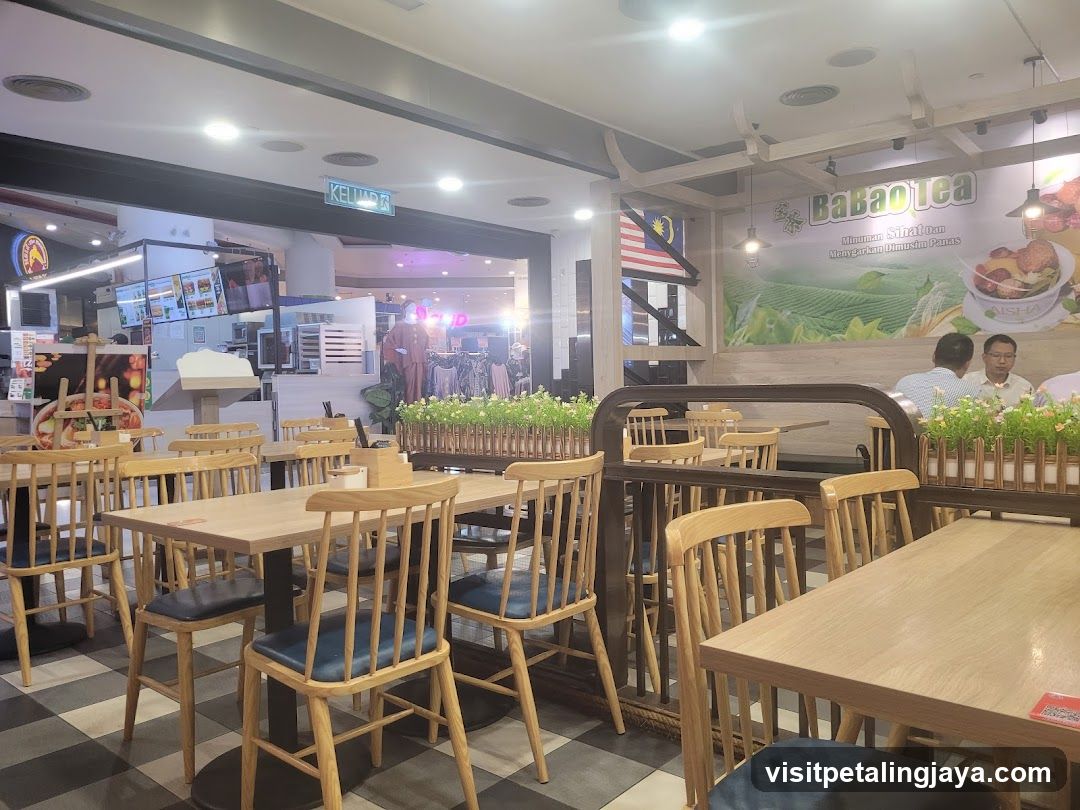Babao Tea Restaurant Interior