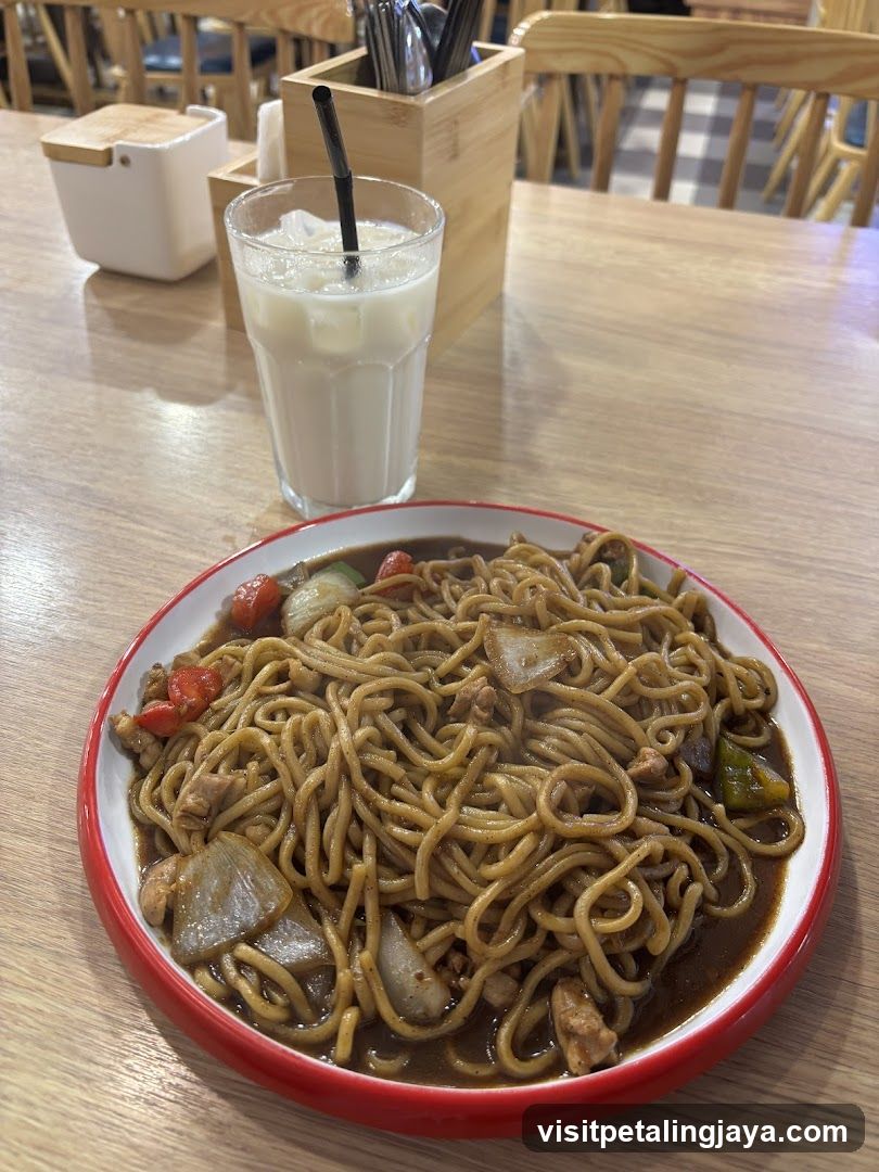 Noodles and Drink