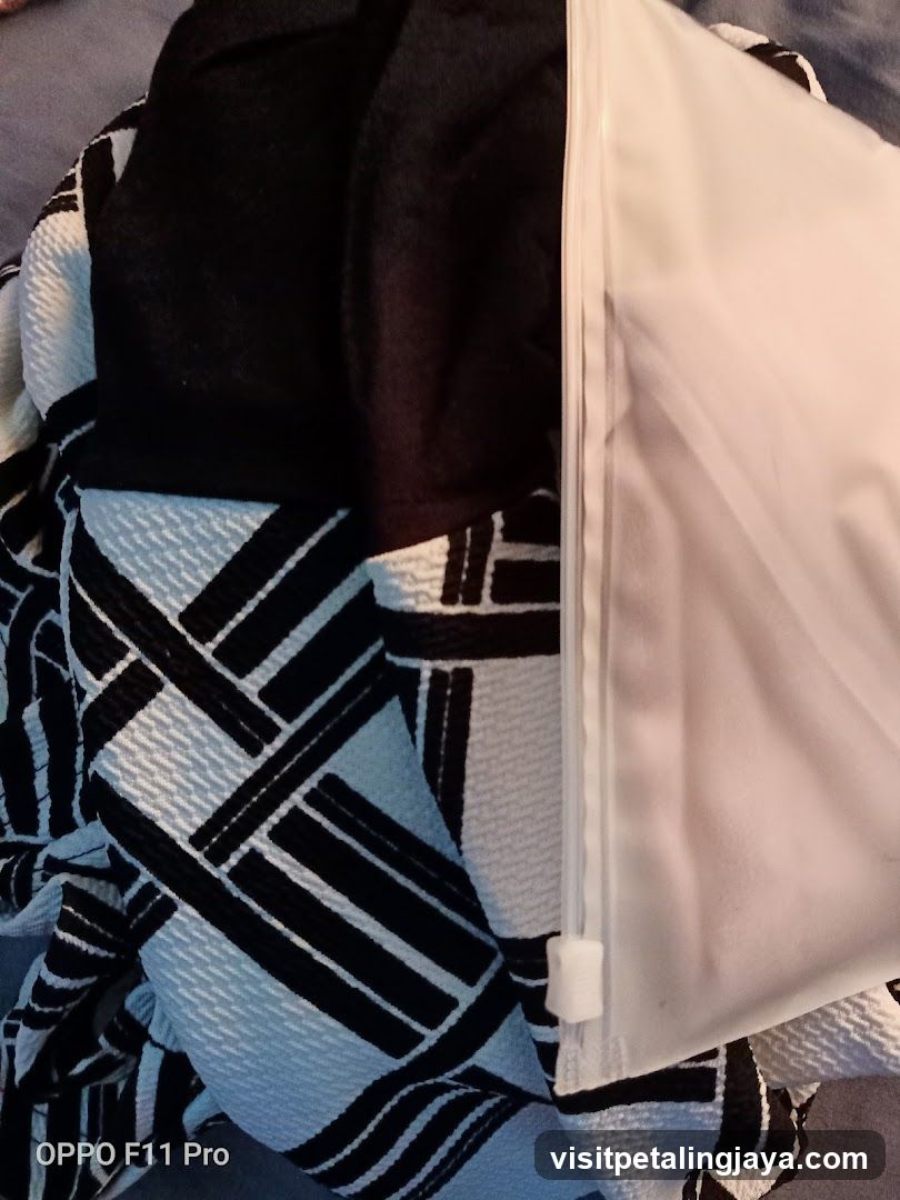 Folded Clothes in a Bag