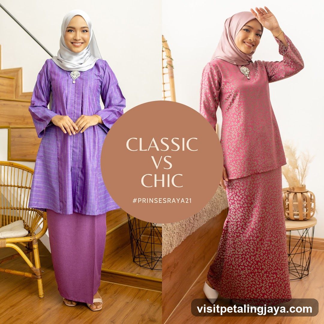 Classic vs Chic Raya Outfits