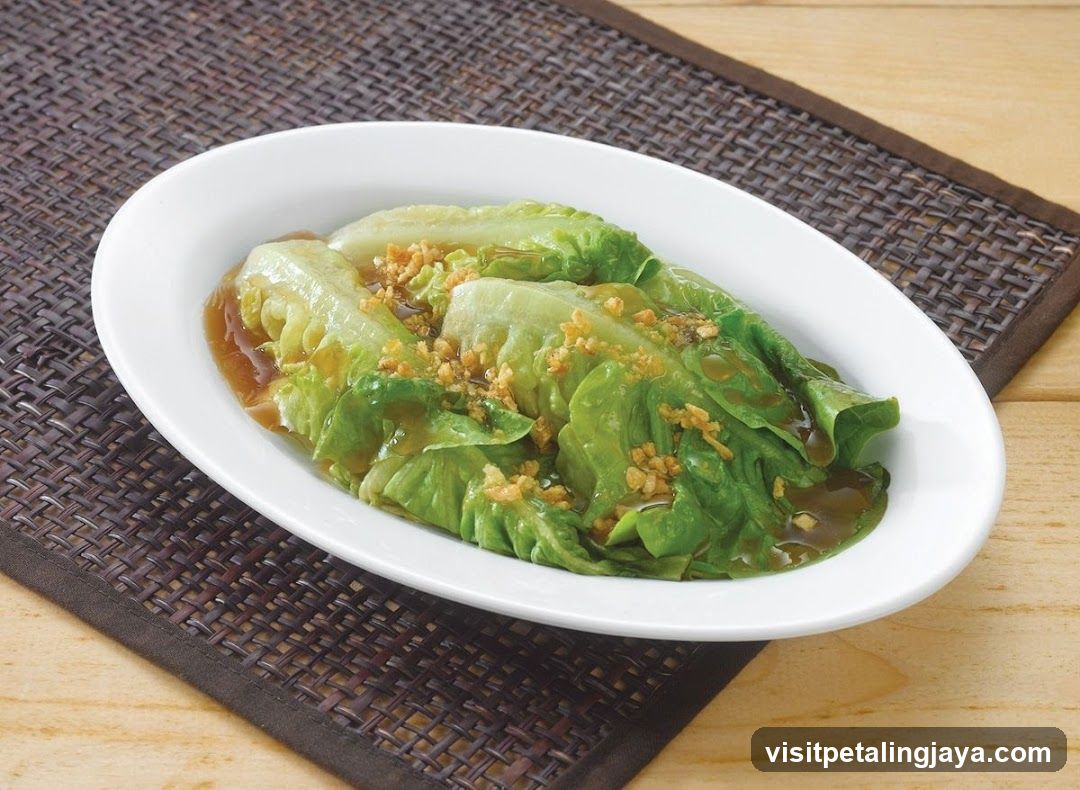 Stir-fried Lettuce with Garlic